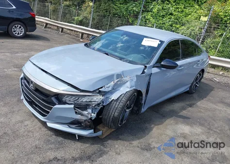 2021 Honda Accord Sport from USA, damaged, VIN 1HGCV1F38MA034274